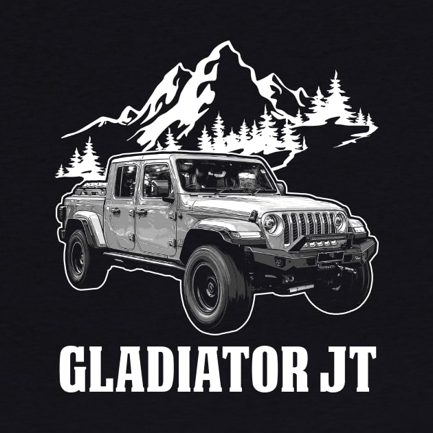 Jeep Gladiator JT series jeep car name by Madisen Harvey